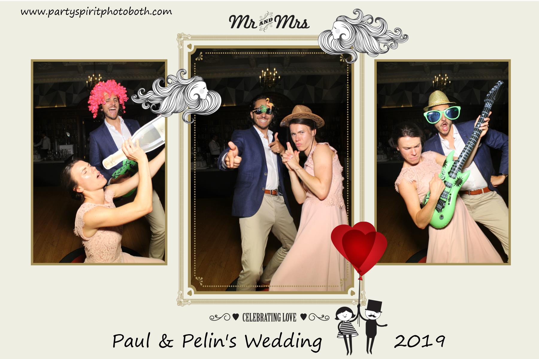 Paul and Pelin's Wedding | View more photos from the event at gallery.partyspiritphotobooth.com/u/PartySpiritPhotoBooth/Paul-and-Pelins-Wedding